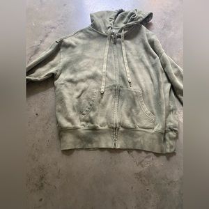 Cute Zipped up Green sweatshirt for girls (Old navy)